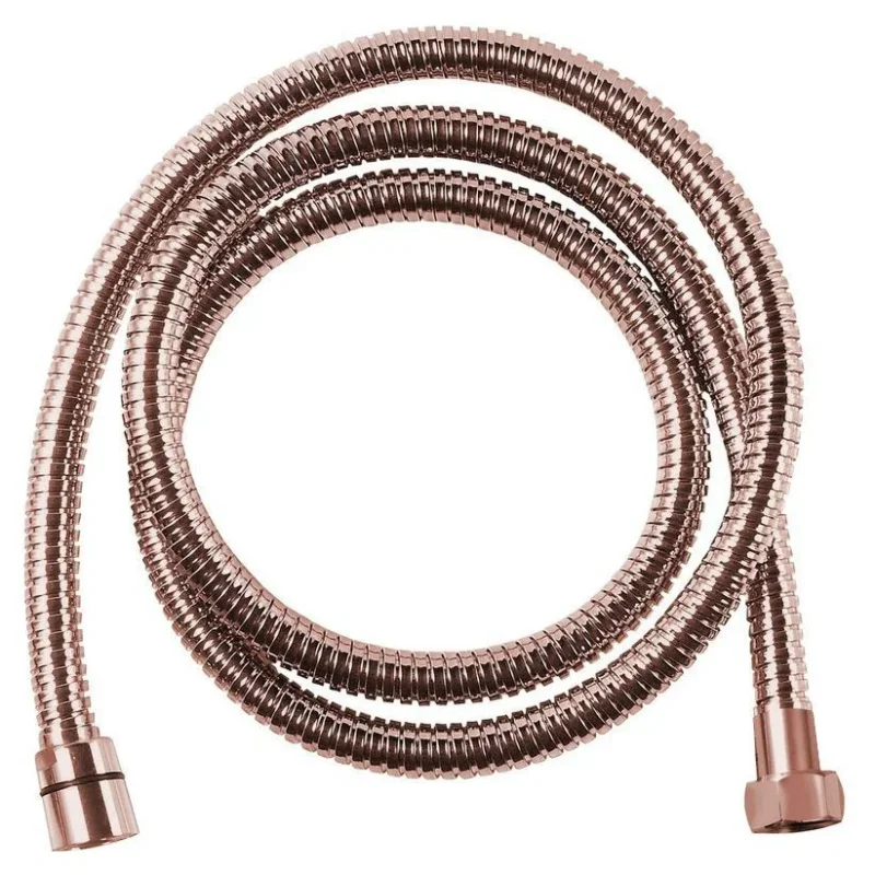 Rychlé Dodání Sapho Powerflex Kovová Sprchová Hadice, 150cm, Růžové Zlato