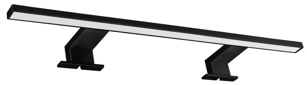 Pouze Dnes Aqualine Serapa Led Svítidlo, 9w, 230v, 600x40x100mm, Ip44, Hliník, černá Mat