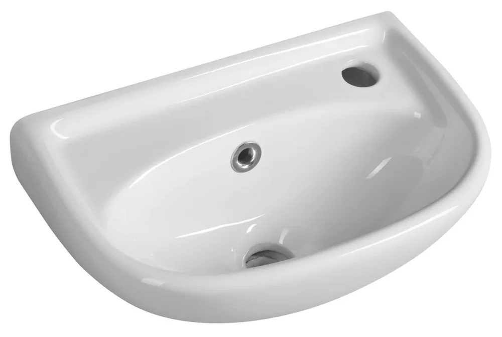 Cenový Hit Aqualine Keramické Umývátko 40x25cm, Bílá