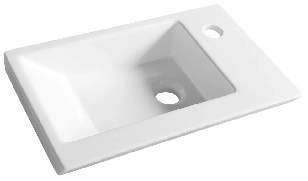 Doprava Zdarma Aqualine Zoran Keramické Umývátko Nábytkové 45x27,5cm, Bílá