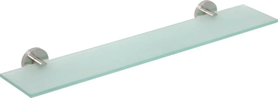 Sapho X-steel Skleněná Polička 600mm, Nerez Mat Omezená Nabídka