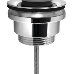 Akční Cena Sapho Umyvadlová Výpust 5/4“, Click-clack, Velká Zátka, 5-65mm, Keramika Bílá