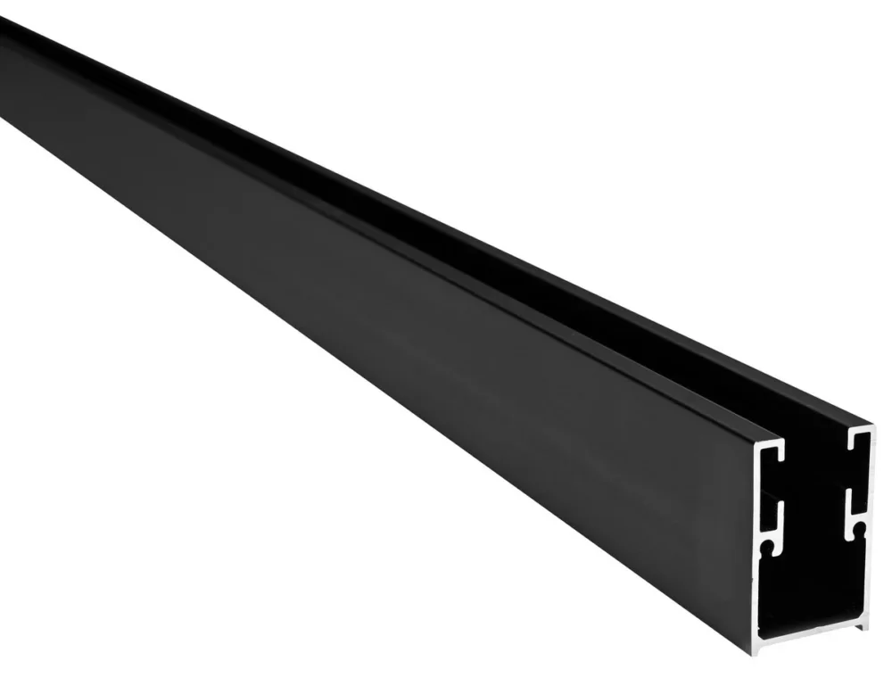 Polysan Easy Black Stěnový Profil Boční Stěny, 1900mm Jen Po Omezenou Doba