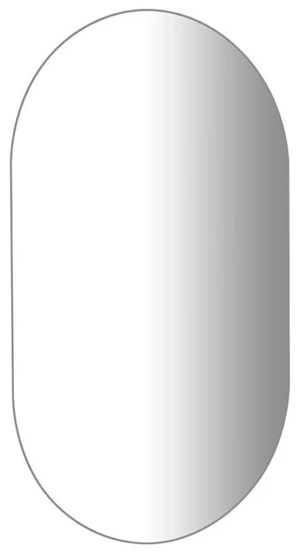 Aqualine Vora Oválné Zrcadlo S Broušenou Hranou 50x85cm, Cu Free Výprodej