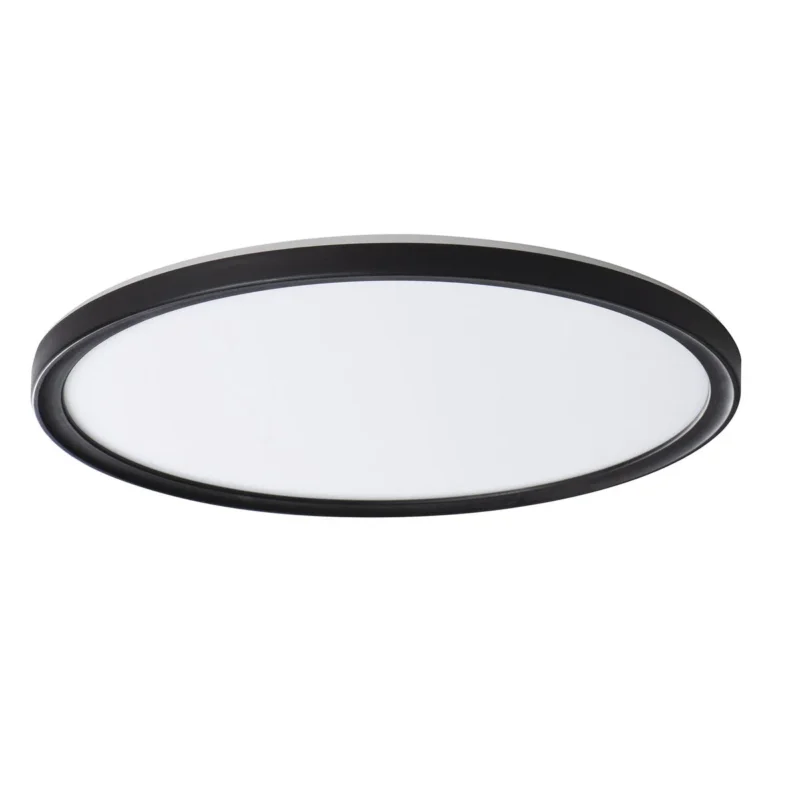 Kanlux Azpo Stropní Led Svítidlo, ø 420mm, 22w,3000/4000/6000k, Ip54, černá Mat Nová Kolekce