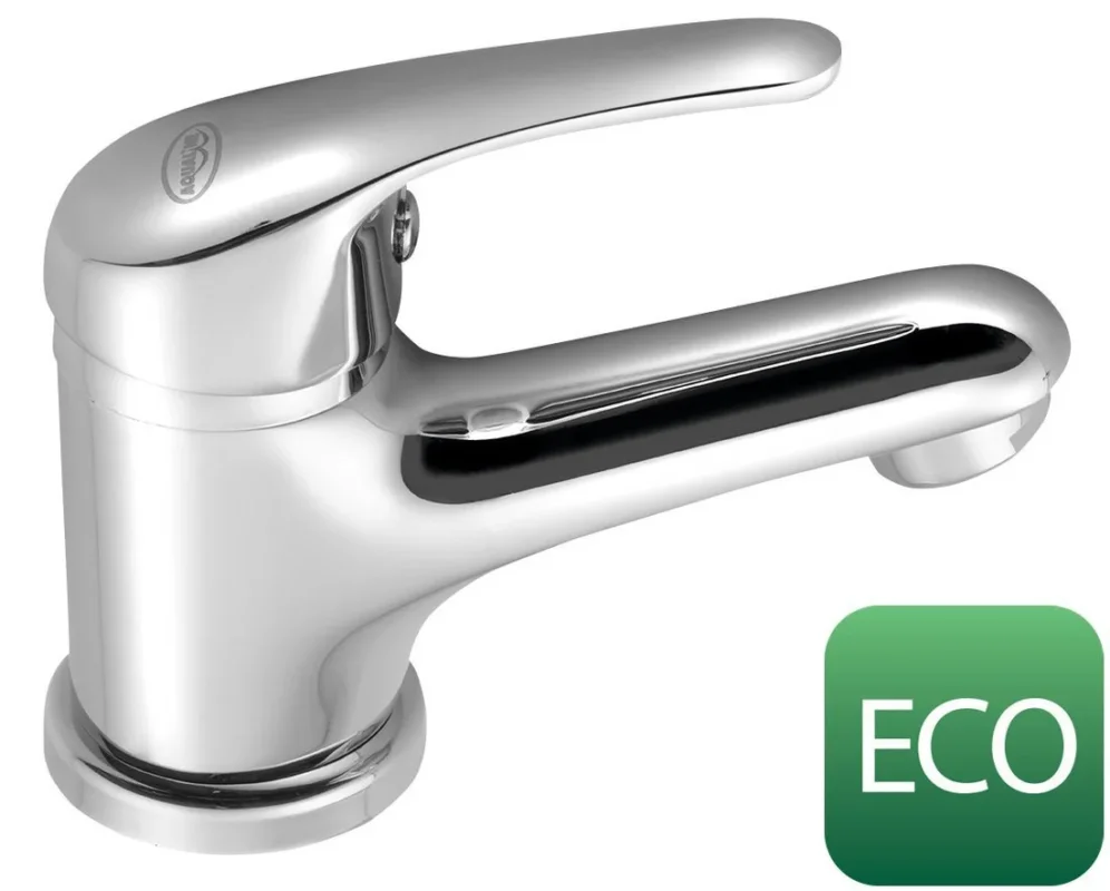 Doprava Zdarma Aqualine 35 Stojánková Umyvadlová Baterie, Eco Kartuše, Chrom