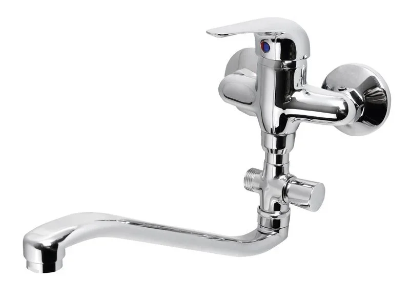 Kup Teď Aqualine 35 Nástěnná Umyvadlová/vanová Baterie, Rozteč 100mm, Chrom