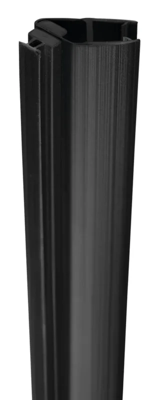 Gelco Set Magnetických Těsnění 45°pro Sklo 8mm A Profil , 2000mm, černá (2ks) Nová Kolekce