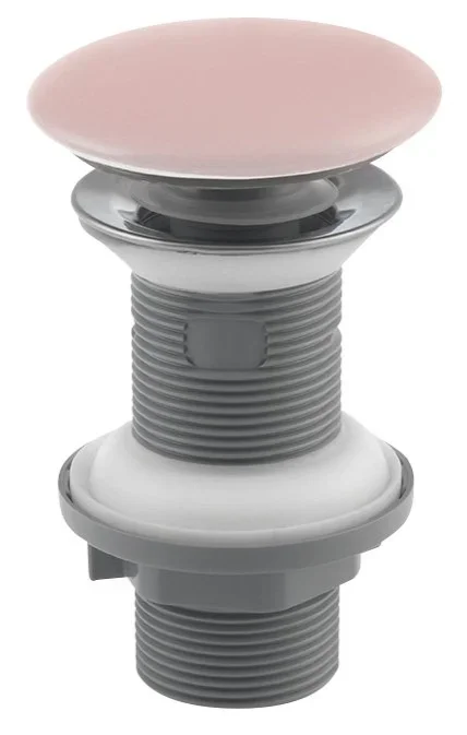 Isvea Umyvadlová Výpust 5/4“, Click-clack, Keramická Zátka, 20-70mm, Růžová Mat Salmon Kup Teď