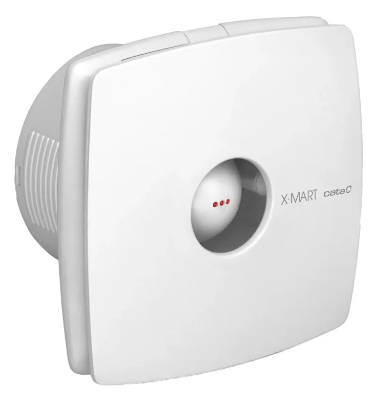 Horká Nabídka Cata X-mart 12t Koupelnový Ventilátor Axiální S časovačem, 20w, Potrubí 120mm, Bílá