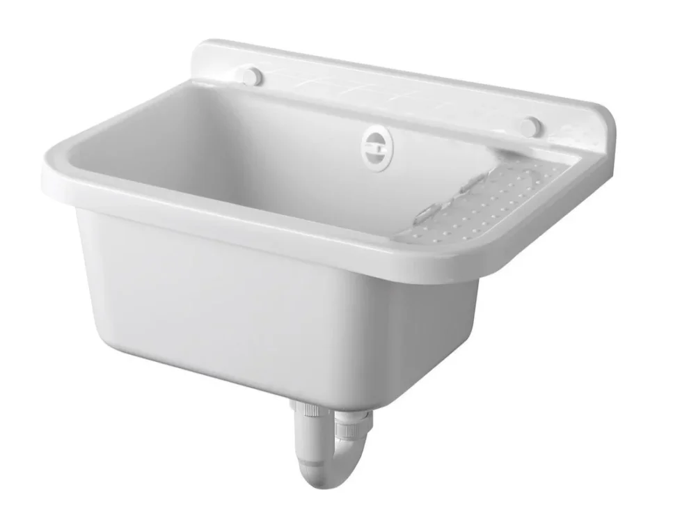 Aqualine Závěsná Výlevka S Odkládací Plochou 50x34cm, Plast, Bílá Speciální Cena