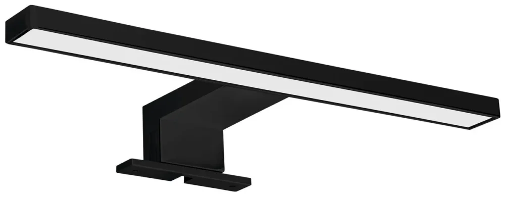 Akční Nabídka Aqualine Serapa Led Svítidlo 5w, 230v, 300x40x100mm, Ip44, Plast, černá Mat