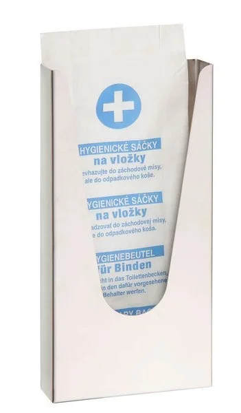 Cenová Bomba Sapho Zásobník Na Papírové Sáčky Hygbag, 120x240x32mm, Nerez Lesk