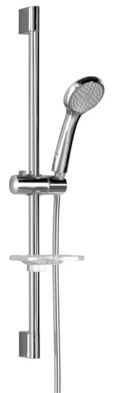 Kup Teď Bruckner Sprchová Souprava S Mýdlenkou, Posuvný Držák 645mm, Hadice 1500mm, Chrom