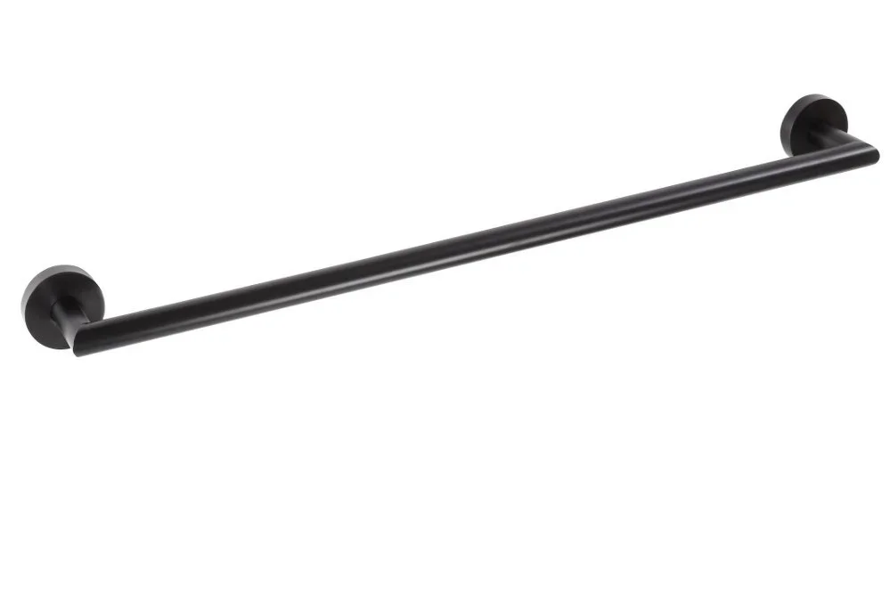 Sapho X-round Black Držák Ručníků 600mm, černá Mat Super Cena