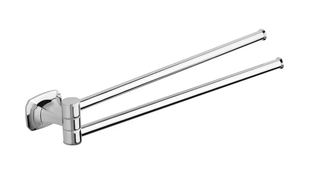 Metaform Aida Dvojitý Držák Ručníků Otočný 320mm, Chrom Expresní Doručení