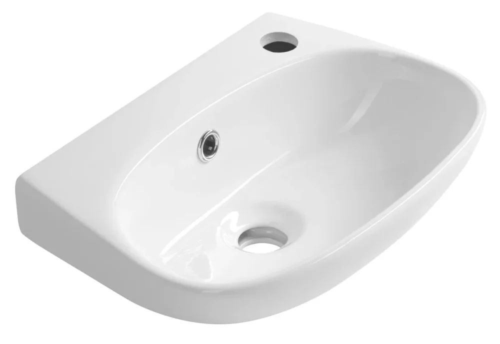 Top Prodej Aqualine Velsa Keramické Umývátko 40x29cm, Bílá