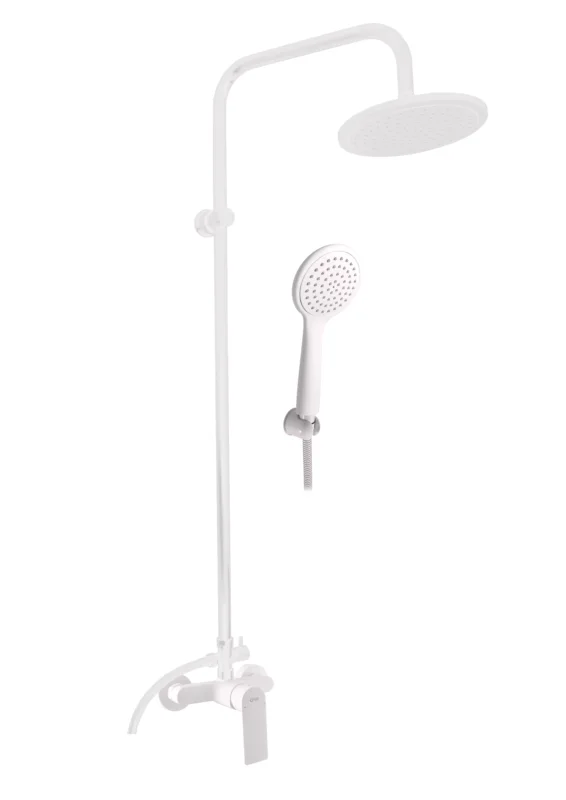 Sprchový systém s vodovodní baterií COLORADO Bílá - matná 150 mm CO182.5/7-43BMAT Speciální Cena
