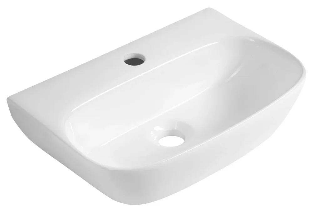 Cenově Výhodný Aqualine Flanny Keramické Umývátko 46x31cm, Bílá
