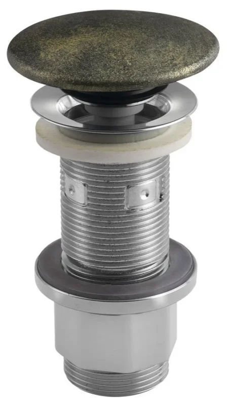 Nejlepší Volba Sapho Umyvadlová Výpust 5/4“, Click-clack, Betonová Zátka, 10-80mm, Zlato Mat