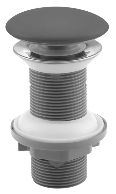 Isvea Umyvadlová Výpust 5/4“, Click-clack, Keramická Zátka, 20-70mm, Antracit Nejprodávanější