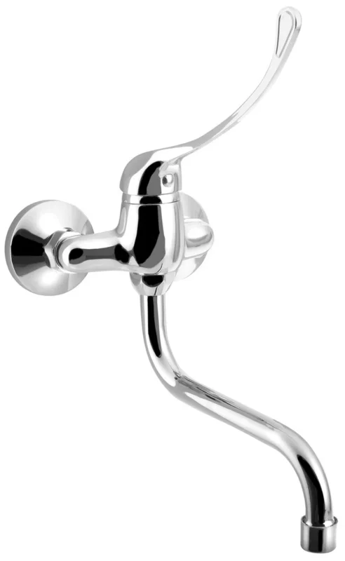 Přímo Od Výrobce Aqualine 35 Nástěnná Baterie, Rozteč 100mm, Lékařská Páka, Ramínko S, 177mm, Chrom