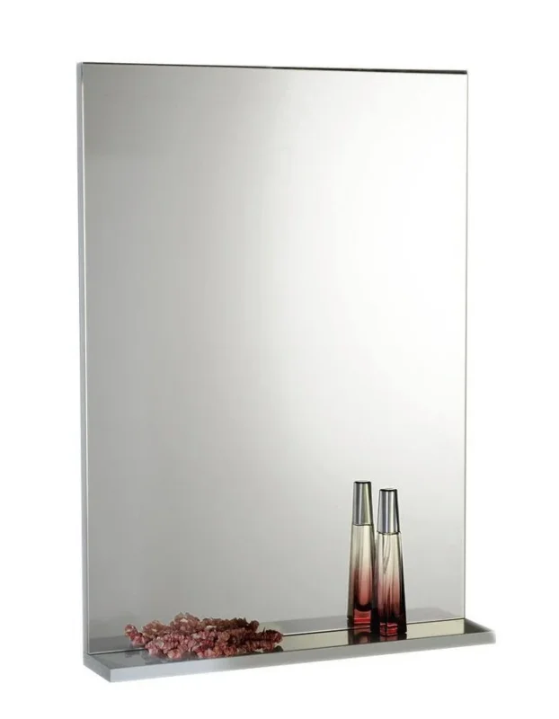 Aqualine Beta Zrcadlo S Policí 40x70x12cm Levný
