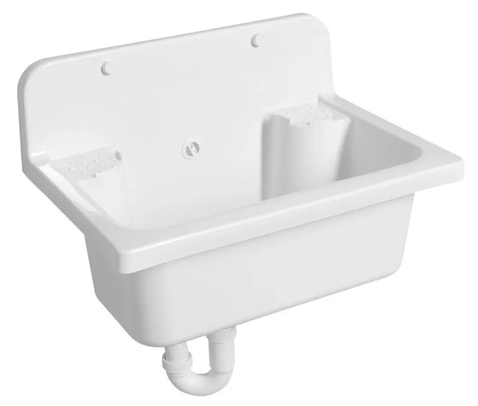 Aqualine Závěsná Výlevka 55x37cm, Plast, Bílá Doprava Zdarma