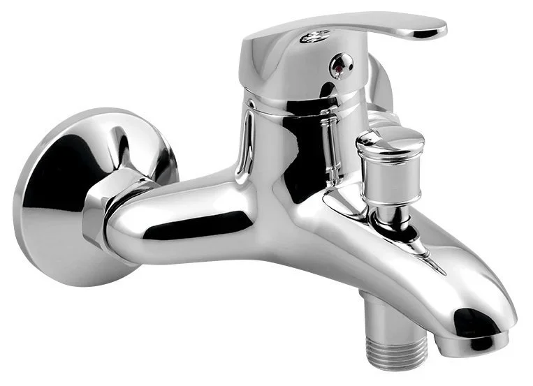 Top Prodej Aqualine 35 Nástěnná Vanová Baterie, Rozteč 100mm, Chrom