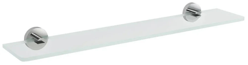 Sapho X-round Skleněná Police 600mm, Chrom/čiré Sklo Pouze Dnes