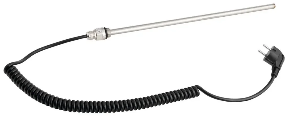 Tovární Cena Aqualine Topná Tyč, Kroucený Kabel/černá, 800 W