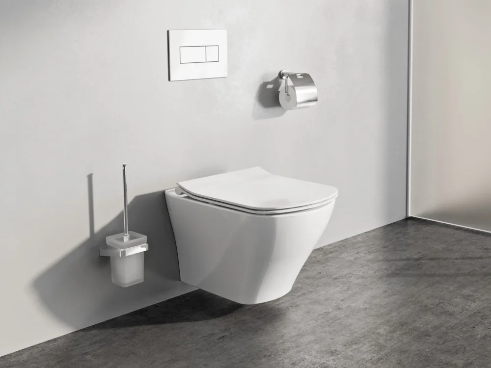 Zlevněný WC Classic RimOff - WC Classic RimOff, závěsný, bílá X01671