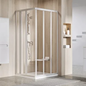 Akce Sprchový kout Supernova ASRV3+ASRV3 - ASRV3 80 198, satin+transparent 15V40UR2Z1