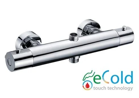 Cooltouch, Sprchová Termostatická Baterie, Pro 2 Odb. Místa, Bez Sprchové Sady, Rozteč 150mm TO-CT3130-2 Odeslání Ihned