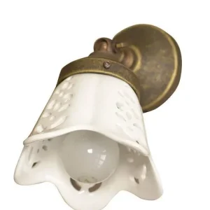 Značkový Sapho Sorento Svítidlo E14, 40w, 230v, Ip21, Keramické Stínítko, Bronz
