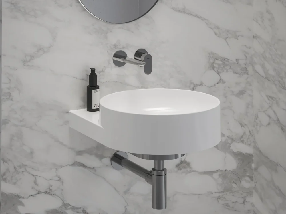 Ověřený Umyvadlová podomítková baterie Eleganta, pro R-box - EL 019.00CR.O1.RB07B Umyvadlová podomítková baterie bez tělesa, chrom X070212