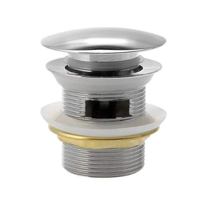 Aqualine Vanová Výpust 6/4", Click-clack, Pro Vany S Integrovaným Přepadem, Chrom Speciální Cena