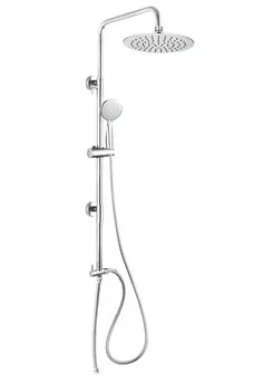 Rychlé Dodání Ippari,teleskopické Rameno Sprchy S Propojovací Hadičkou Pro Sprchovou Baterii A Sprchovou Sadou (thin 250mm, Evve) AQS02100-SET3