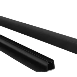 Akce Polysan Easy Black Set Svislých Těsnění Pro Sklo 6/6mm, 2000mm (2ks)