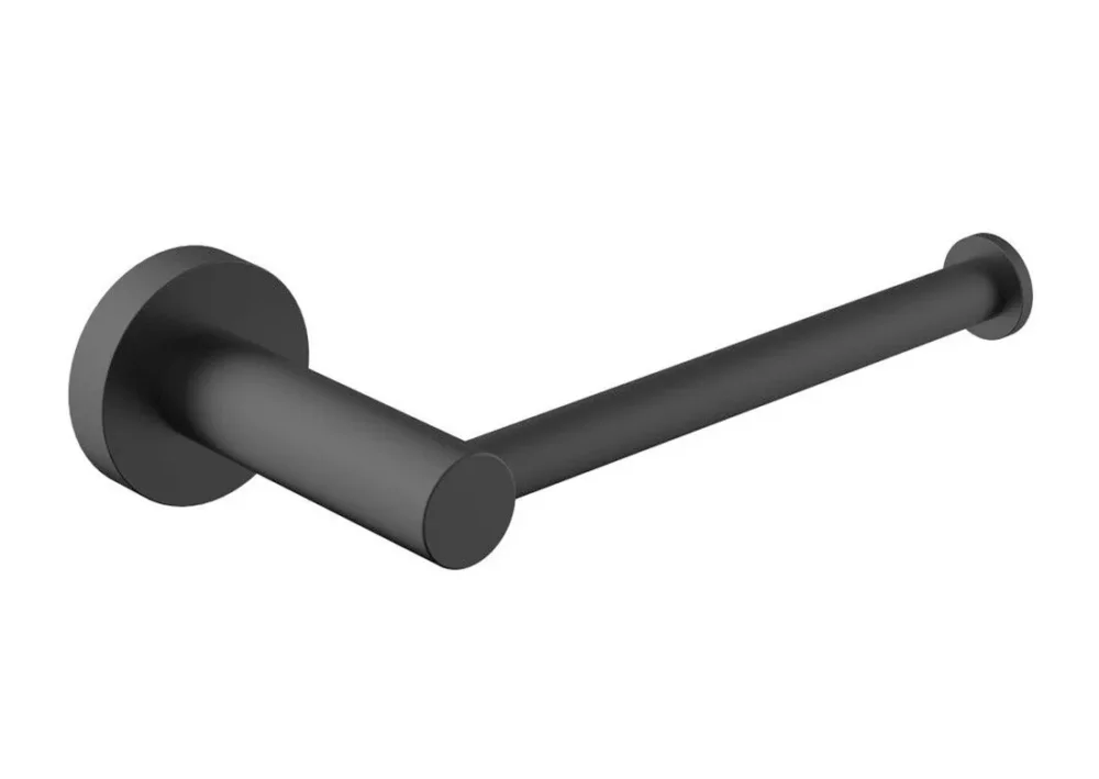 Sapho X-round Black Držák Toaletního Papíru, černá Mat Finální Výprodej