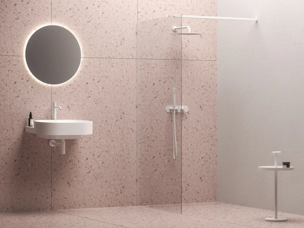 Tovární Cena Sprchový kout Walk-In model Wall - Walk-In Wall Set 60, bílá matná+transparent GW9W00E0SZ1