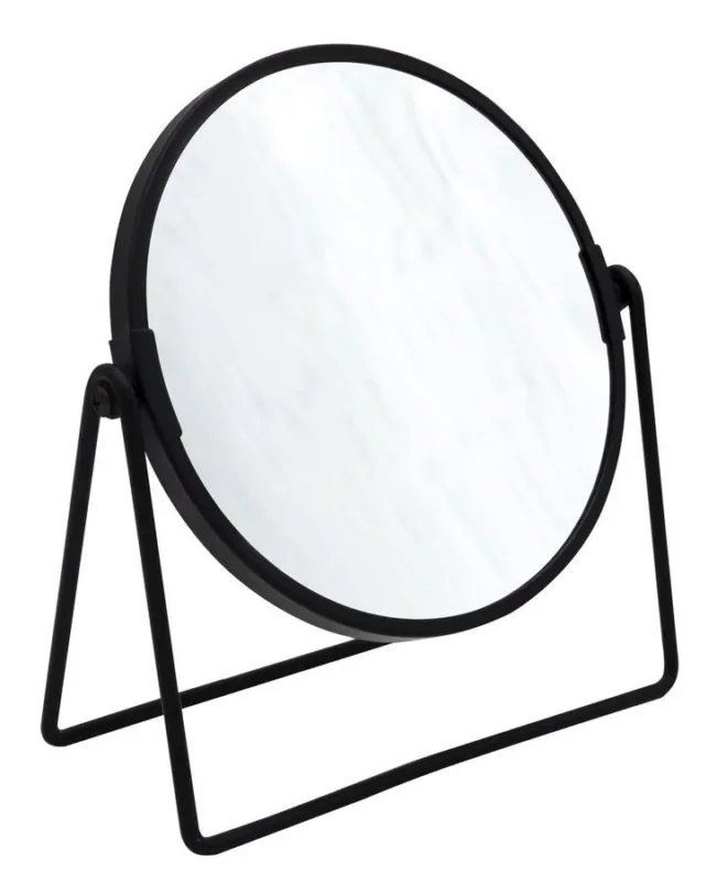 Bezpečná Platba Ridder Summer Kosmetické Zrcátko Na Postavení, ø 160mm, Oboustranné, černá