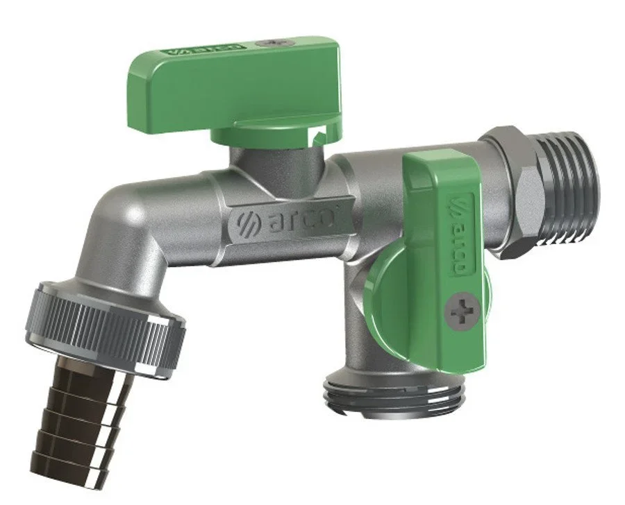 Arco Zahradní Ventil Nano Se Dvěma Vývody 1/2"x3/4"x3/4", Anticalc Poslední Šance