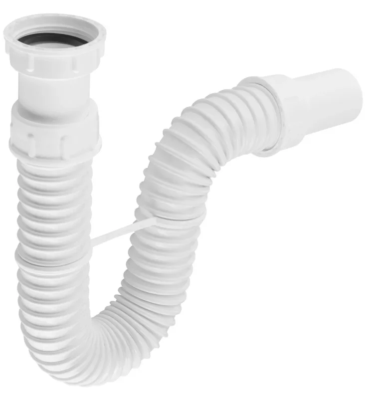 Výprodej Bruckner Flexy Dřezový Sifon Flexibilní 6/4", Dn40, Bílá