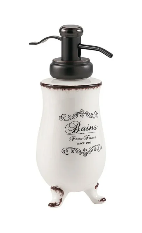 Přímo Od Výrobce Gedy Amelie Dávkovač Mýdla Na Postavení, 230ml, Keramika