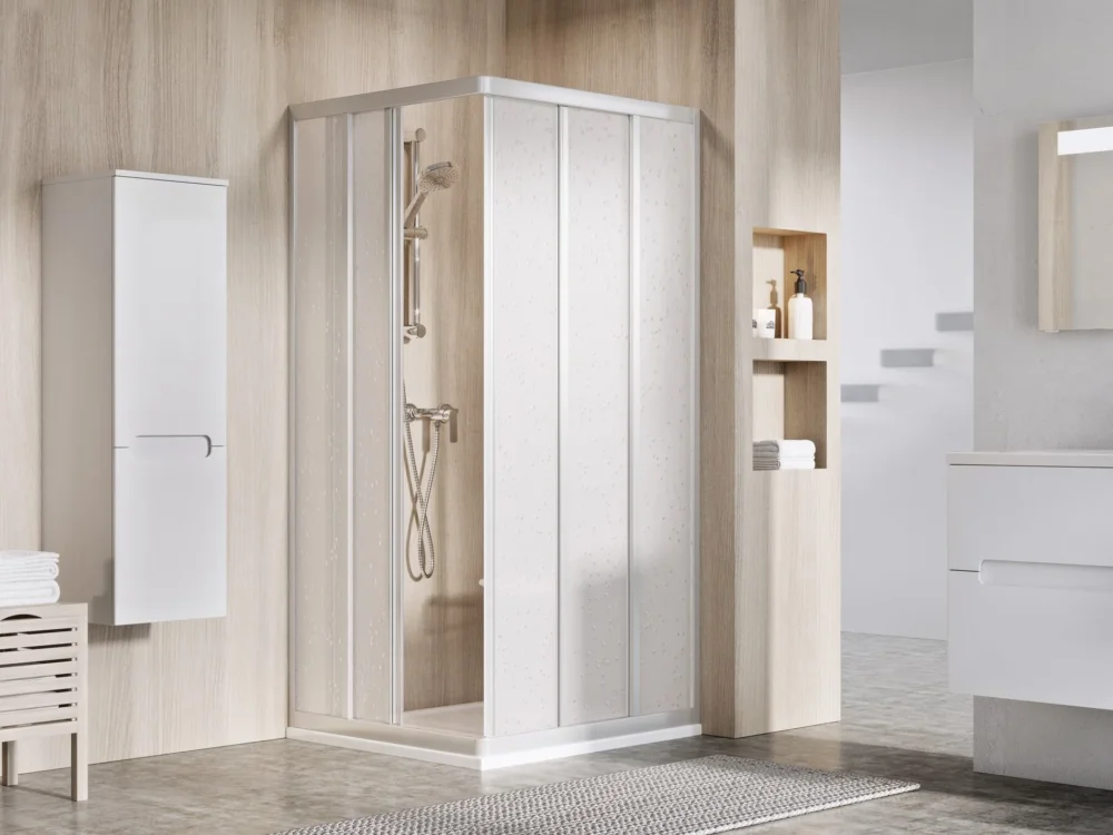 Sprchový kout Supernova ASRV3+ASRV3 - ASRV3 90 198, satin+pearl 15V70UR211 Vrácení Zdarma