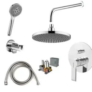 Akční Cena Ventura, Sprchový Set S Podomítkovou Baterií Pro 2 Odběrná Místa, S Aq-boxem VNR166-SET1