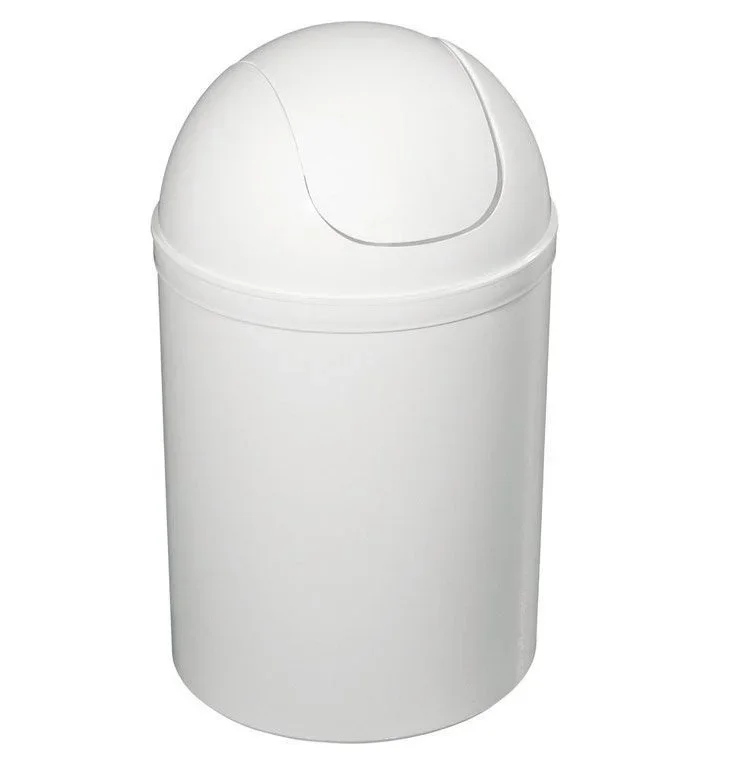 Ověřený Aqualine Odpadkový Koš Výklopný, 5l, Plast, Bílá