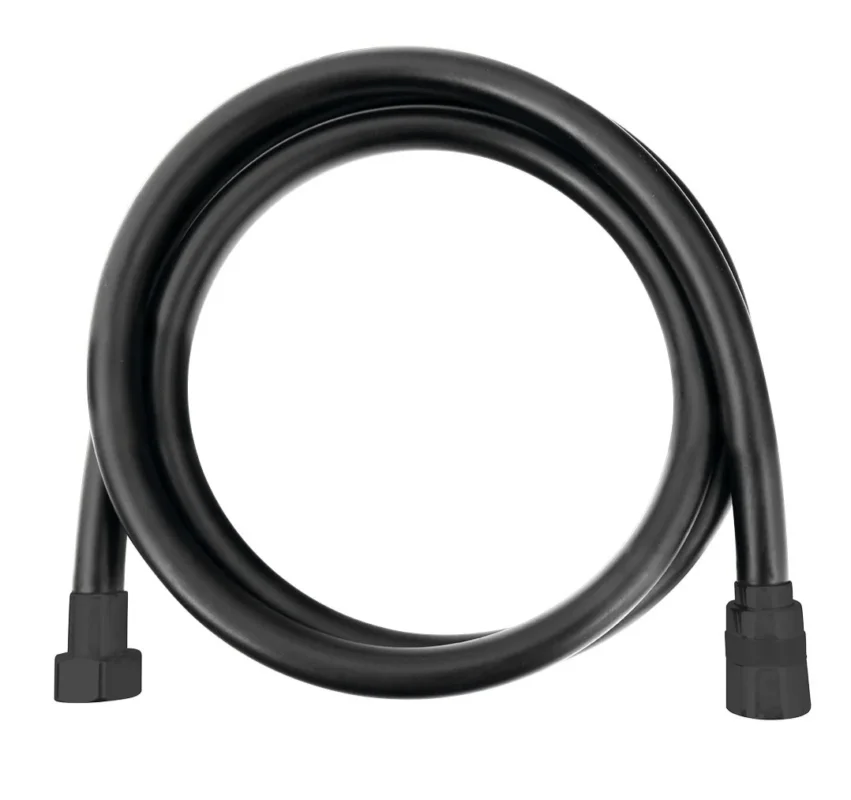 Sapho Softflex Plastová Sprchová Hadice, 150cm, černá Mat Akce