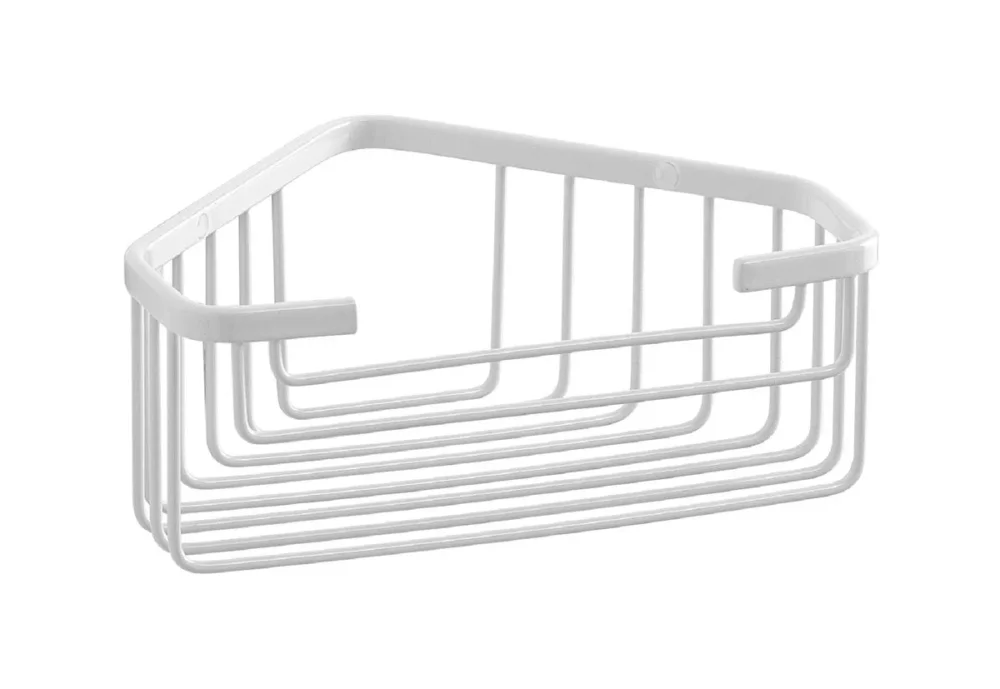 Poslední Šance Gedy Smart Rohová Police Do Sprchy, 200x80x151mm, Bílá